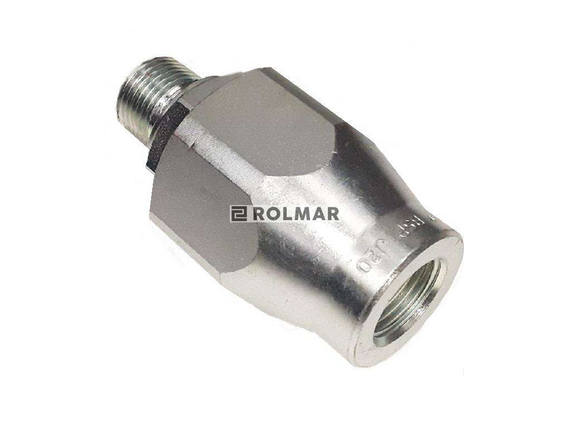 Złącze hydrauliczne obrotowe liniowe 3/8"