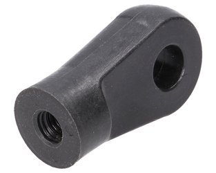 mocowanie, końcówka siłownika gazowego M6, 8mm plastikowe grube