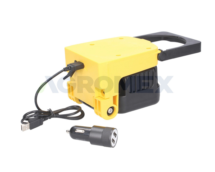 Lampa Robocza 4 x LED na magnes z akumulatorem