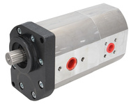 Pompa hydrauliczna dwusekcyjna Zetor Proxima Power, PZS-URD-20-10 Hylmet