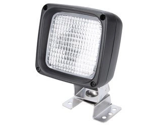 lampa robocza halogenowa 100x100mm WESEM z uchwytem omega i wyłącznikiem LKR5.39901