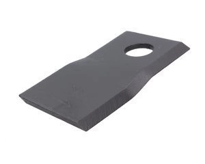 Nóż nożyk kosiarki lewy 107x48x4mm otwór 18.5 Vicon 90261559 WARYŃSKI