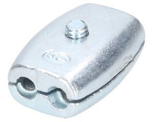 Zacisk liny kubełkowy 6mm ocynkowany
