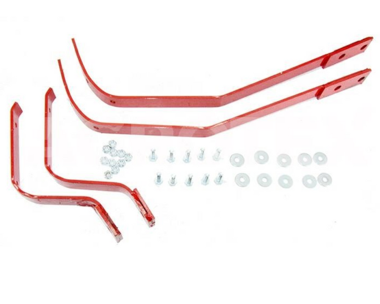 Komplet błotników przód T-25 plastikowy ze wspornikami