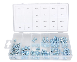 smarowniczki, kalamitki do towotnicy zestaw 110 szt w zamykanym pojemniku