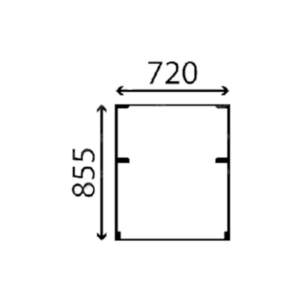 szyba Kubota - przednia otwierana RG518-46650 (4509)