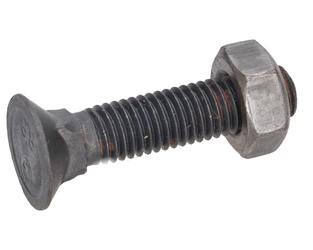 Śruba płużna z nakrętką M10x45 8,8, pług Ibis, Tur, Vario, Vis