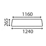 szyba Landini, Massey Ferguson - tylna dolna 1427119M2