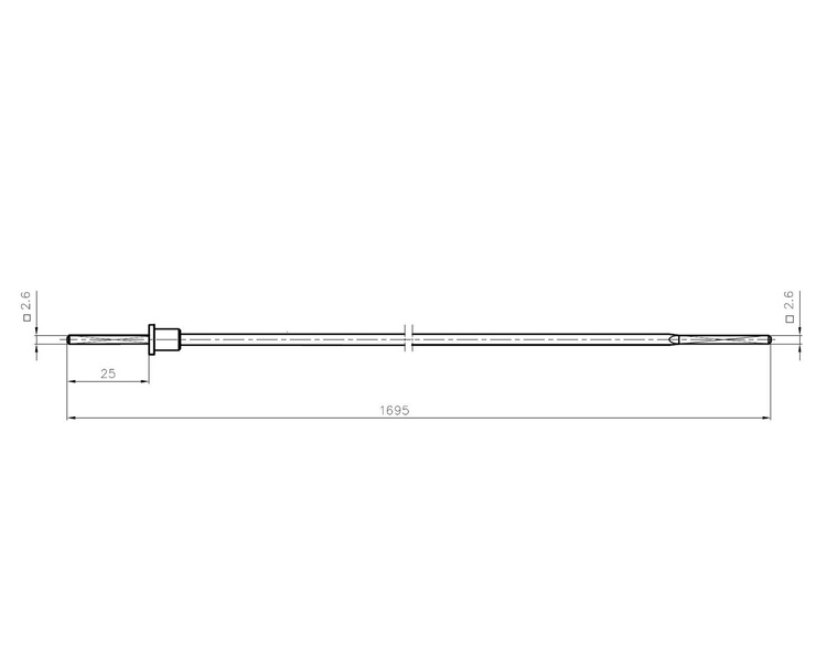 Linka - wkład - Licznik MTG L-1695mm C-360 ORYGINAŁ URSUS