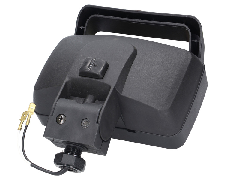 lampa robocza halogenowa H3 z wyłącznikiem WESEM LPR3.21362 156x92mm
