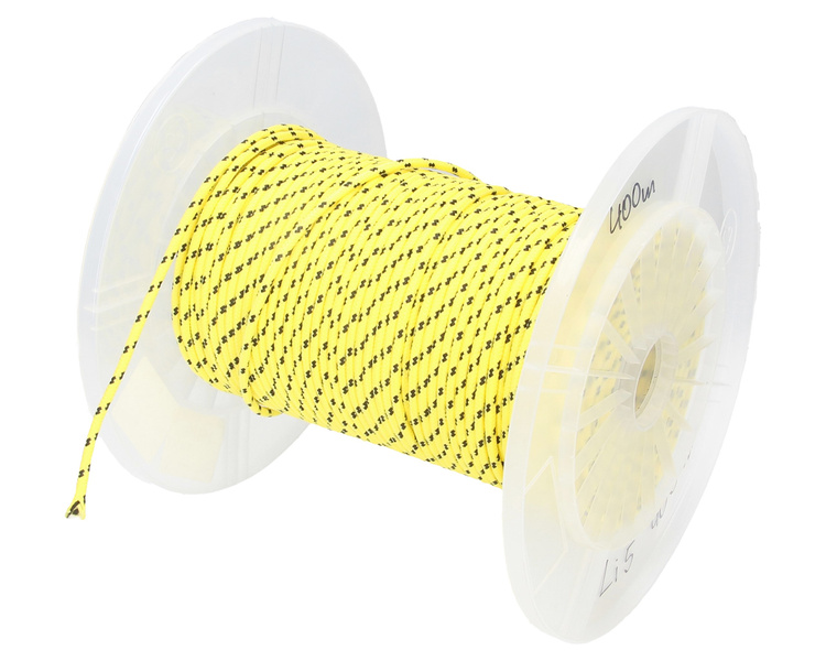 Lina linka pleciona polipropylenowa sznur z rdzeniem 5 mm 1m