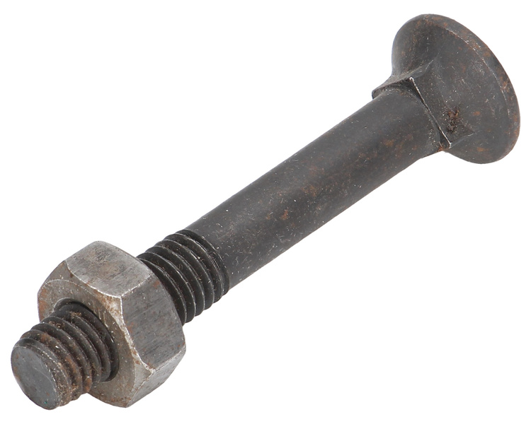 Śruba płużna podsadzana z nakrętką M10x70 kl. 8.8