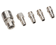 Zestaw szybkozłączek pneumatycznych 5 elementów Geko