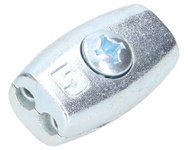 Zacisk liny kubełkowy 5mm ocynkowany