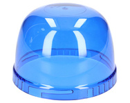 klosz lampy błyskowej, koguta niebieski 130x90mm
