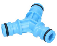 Złączka trójnik ogrodowy do węża 1/2" & 1/2" & 1/2" TEGER