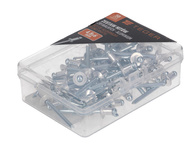 Zestaw nitów zrywalnych. aluminiowych 4,8x6mm 50 szt. TEGER