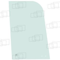 szyba JCB - boczna prawa przednia przesuwana 335/G9681, 336/B8533