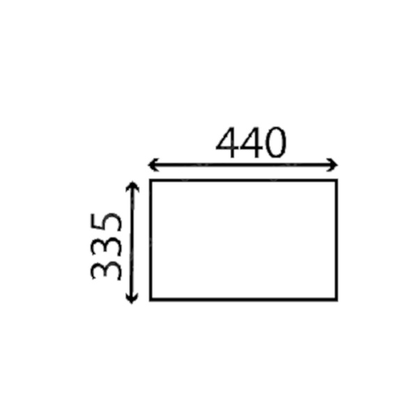 szyba do ciągnika Case, David Brown - tylna dolna K303706 (3666)