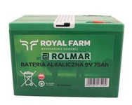 Bateria alkaliczna 75Ah 9V ROYAL FARM 201031002