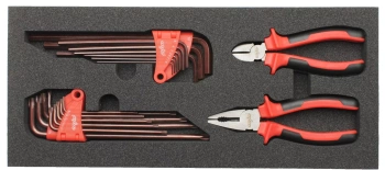  Wkład do skrzynki - zestaw imbusy TORX, imbusy HEX, szczypce 20 el. MJW