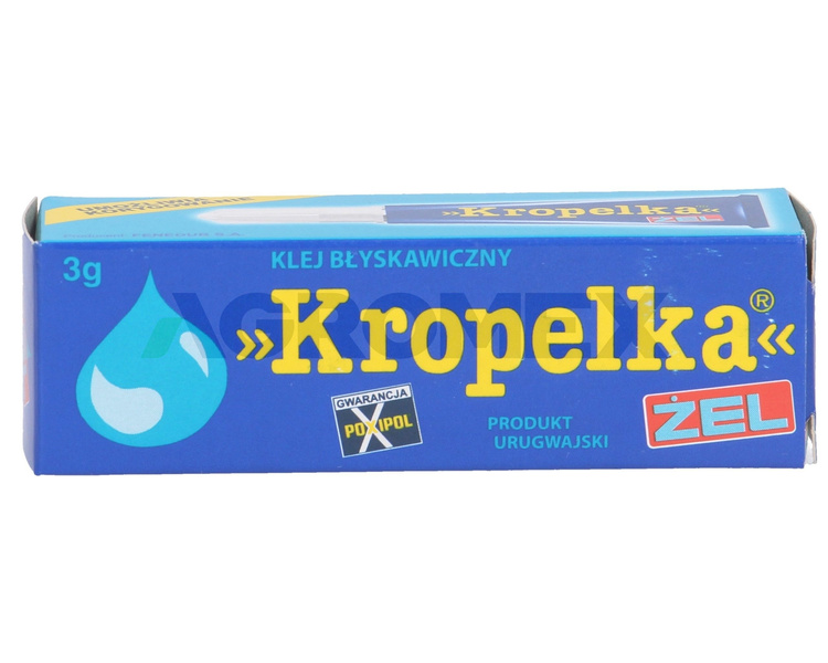 Kropelka klej - żel błyskawiczny 3g